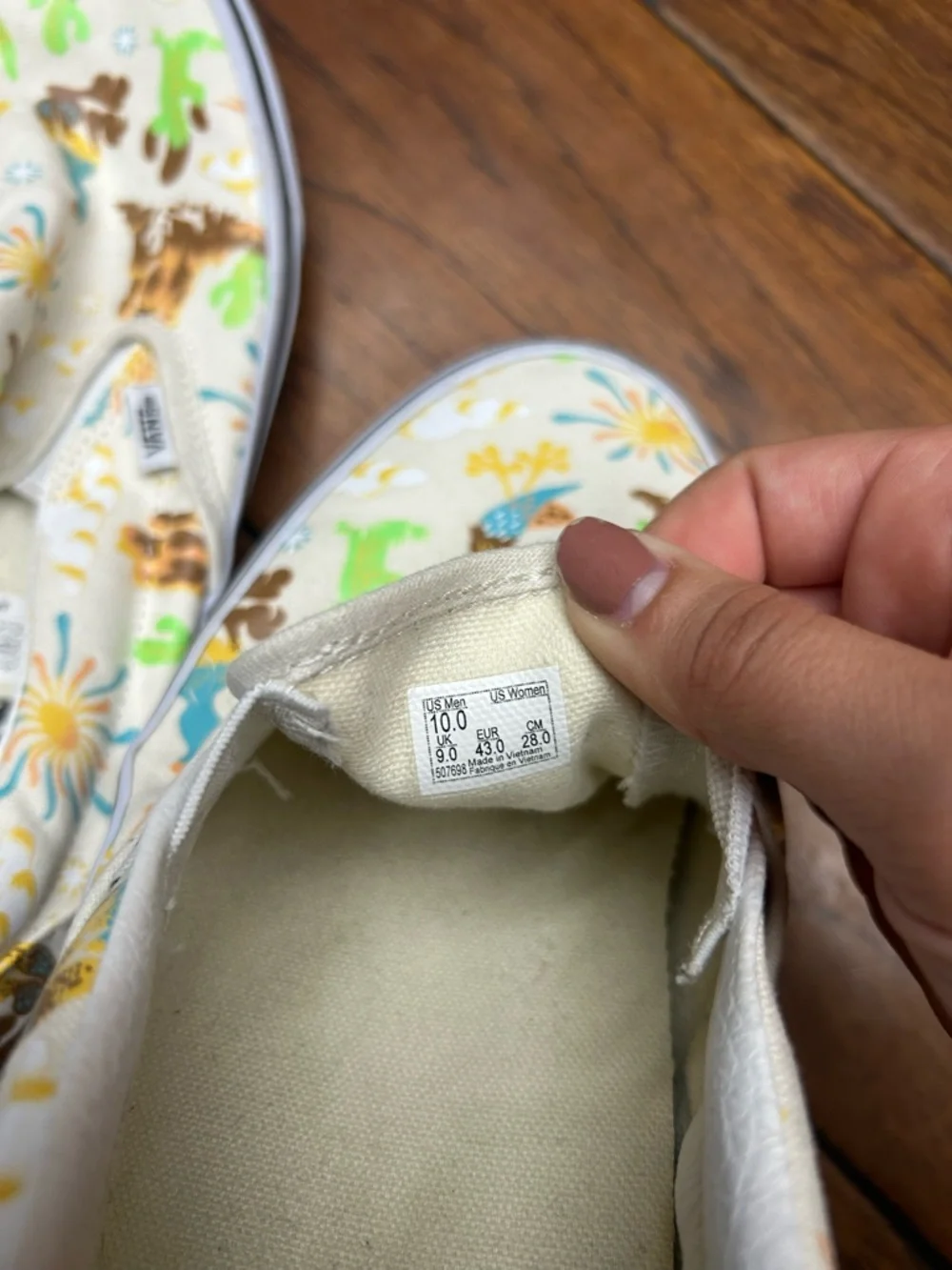 Vans Classic Slip on “Get Outdoor” in marshmallow - Picture 8 of 8